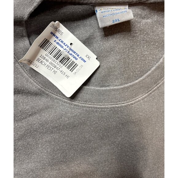 Crazy Shirts Men's 64 Beach Fest Hawaii Cotton T-Shirt Size XXL NWT - Picture 5 of 7